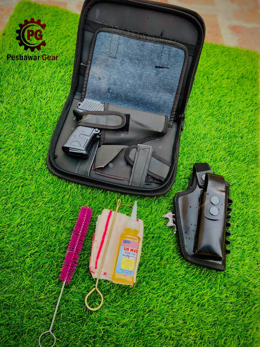 🔥 Ultimate Shooter’s Bundle – Tactical Bag + Pouch + FREE Cleaning Kit!