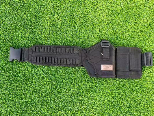 ⚡ Tactical Parachute Pistol Belt –With Free Silicone Grip, Feather-Light. Battle-Strong