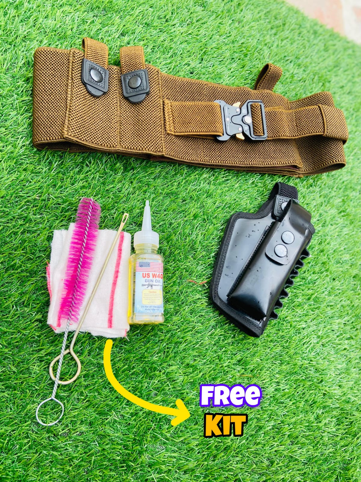 🔥 3-in-1 Deal – Buy the Holster, Get FREE Cleaning Kit🎁